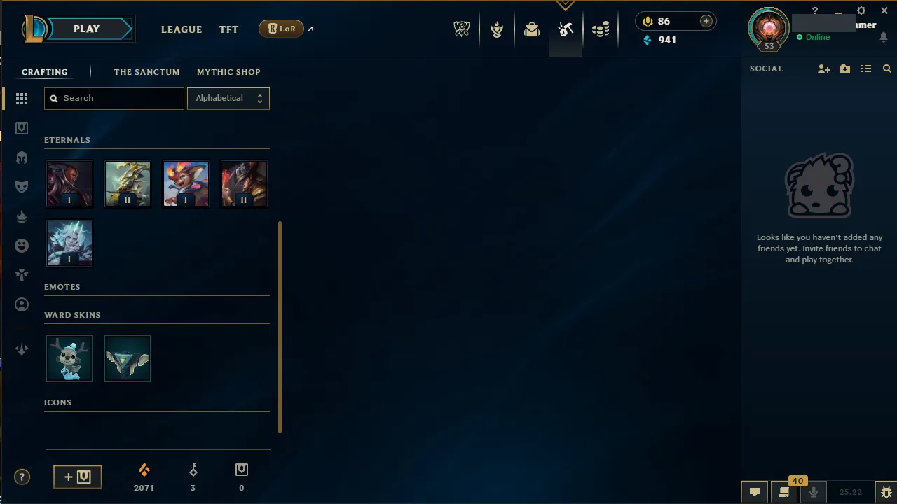 🌍 EUW 🔒 Handlevel ⚡️ Emerald IV (0 LP) ✨️ WR:61% 🔥 60 Champions + 9 Skisn  📧 Full Access Account ✅ #TH-SJKFDI