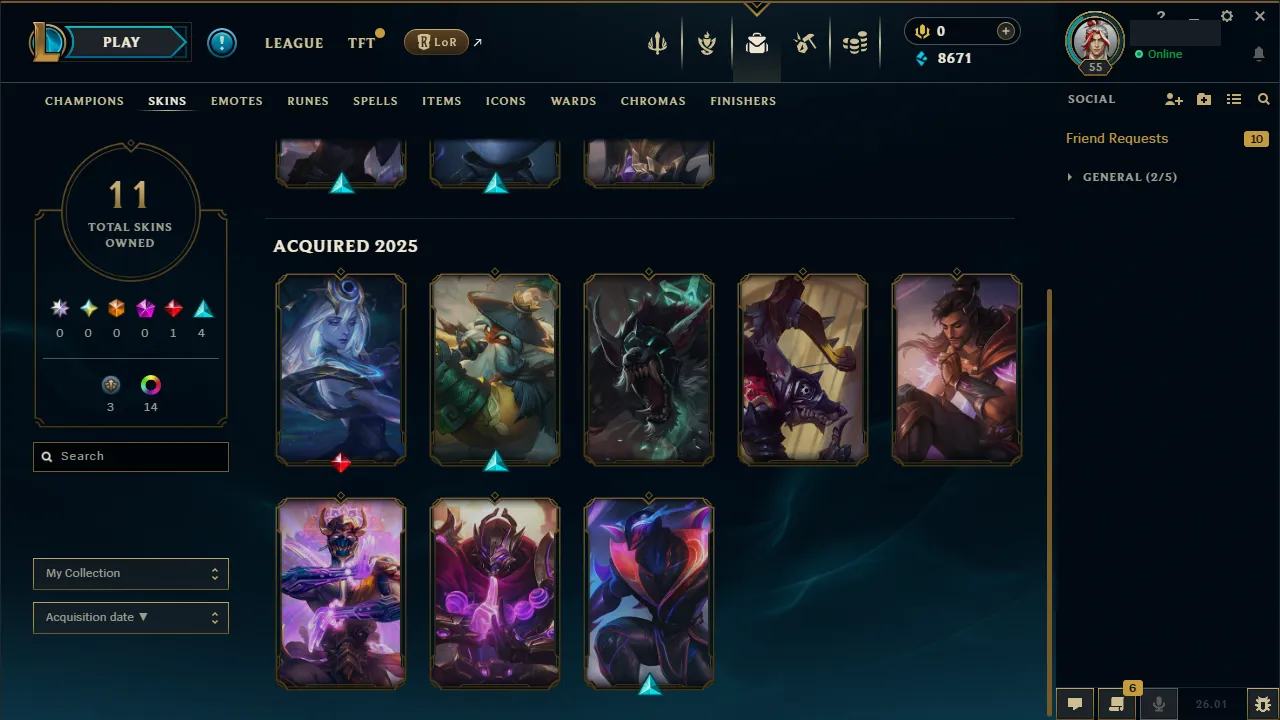 🌍 EUNE 🔒 New Season (2026) ⚡️ Grandmaster (208 LP) 🥇 Jungle Main ✨️ WR:67% 🔥 +30LP Gains  📧 Full Access Account ✅ #TH-764