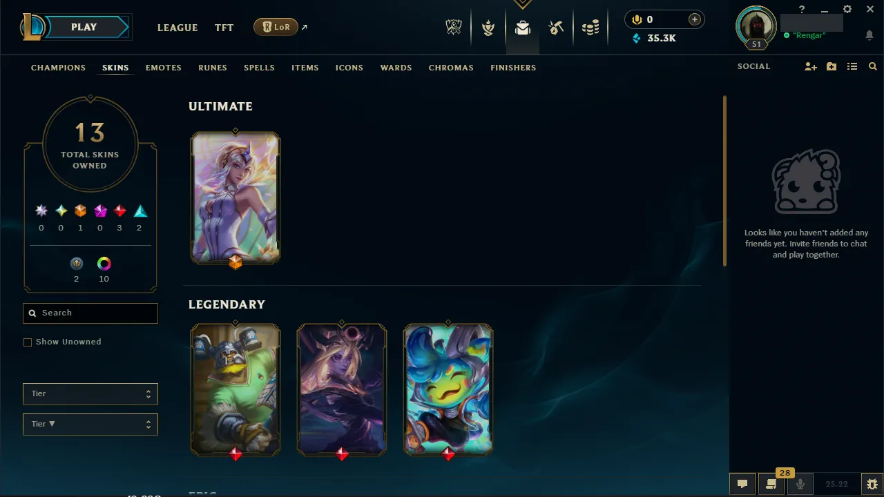 🌍 EUNE 🔒 Handlevel ⚡️Emerald III (37 LP) 🥇 Jungle Main ✨️ WR:67%  📧 Full Access Account ✅ #TH-631