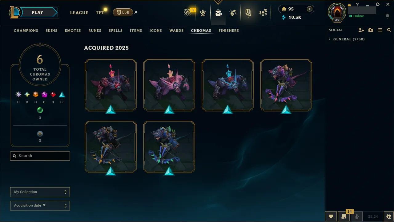 🌍 EUW 🔒 Handlevel ⚡️ Master (195 LP) 🥇 ADC Main ✨️ WR:67% 🔥 227LP Peak 📧 Full Access Account ✅ #TH-GLDS