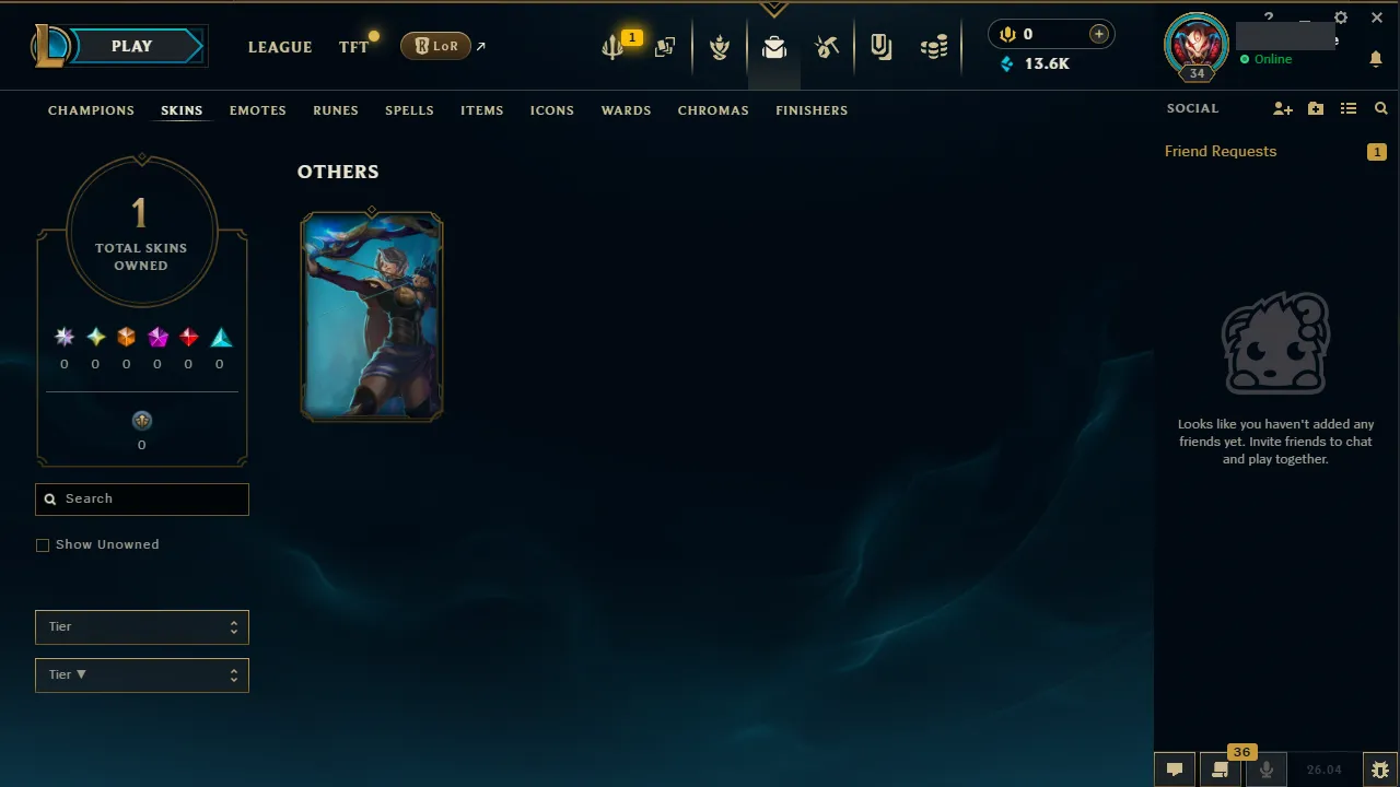 🌍 EUW 👑 Season 16 (Current) 🔥 Gold II (27 LP) 📌️ ADC/Jungle 💎️ WR:76% ✨️ Emerald+ MMR +30LP Gains 🔐 Lifetime Ownership 🏷️ #TH-5Z1