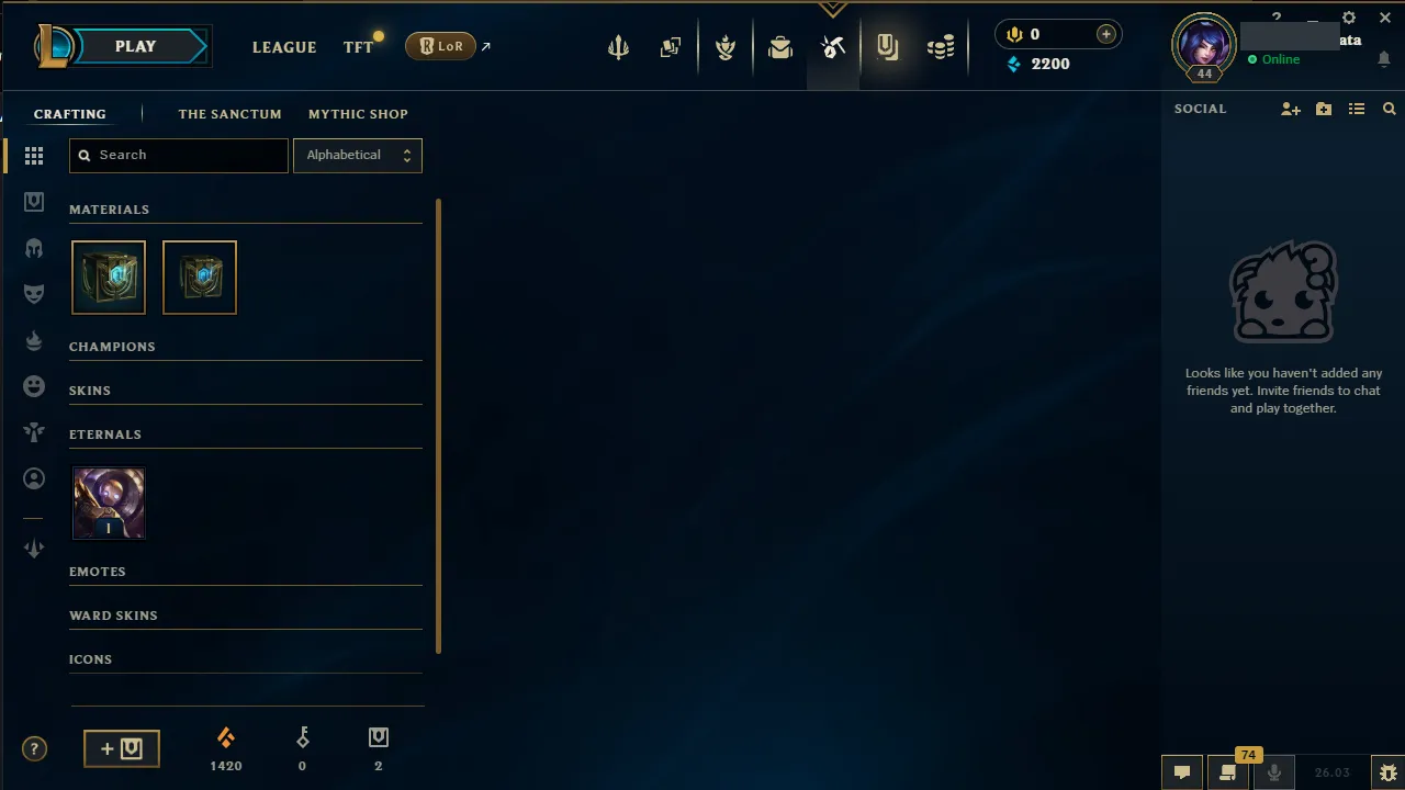 🌍 EUW 👑 Season 16 (Current) 🔥 Unranked 📌️ Silver IV S11 💎️ Prestige K/DA ALL OUT Kai'Sa Skin ✨️ Fresh MMR 🔐 Lifetime Ownership 🏷️ #TH-FLK-F5