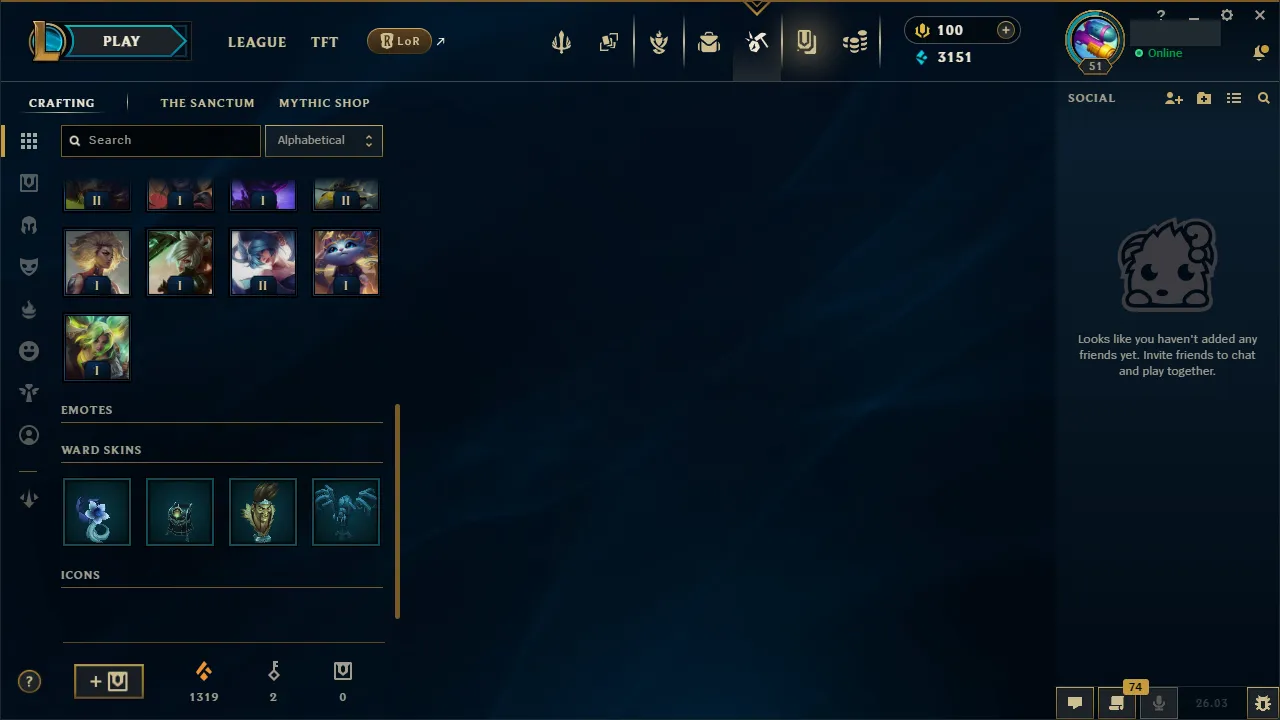 🌍 EUNE 👑 Season 16 (Current) 🔥 Unranked 💎️ Multi Season Diamond ✨️ Diamond+ MMR 🔐 Lifetime Ownership 🏷️ #TH-0853-W1