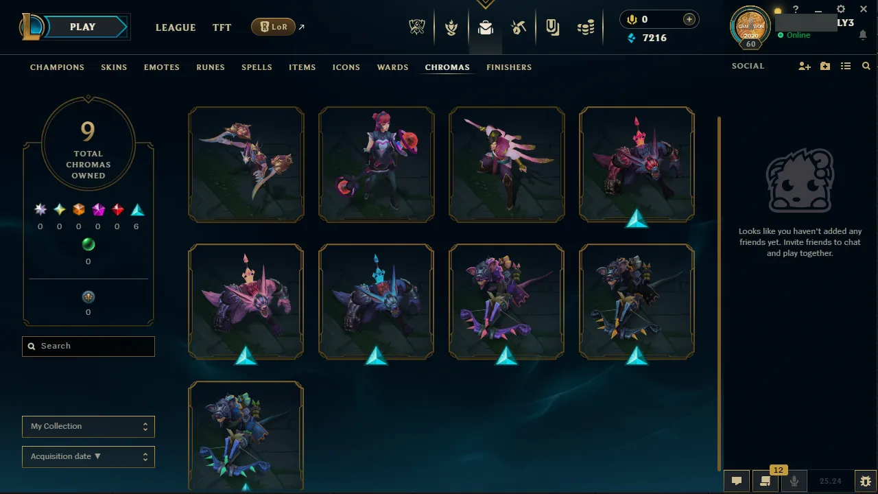 🌍 EUW 🔒 Handlevel ⚡️ Diamond IV (16 LP) 🥇 Mid/Top Main ✨️ WR:74% 🔥 10 Skins 📧 Full Access Account ✅ #TH-A2G