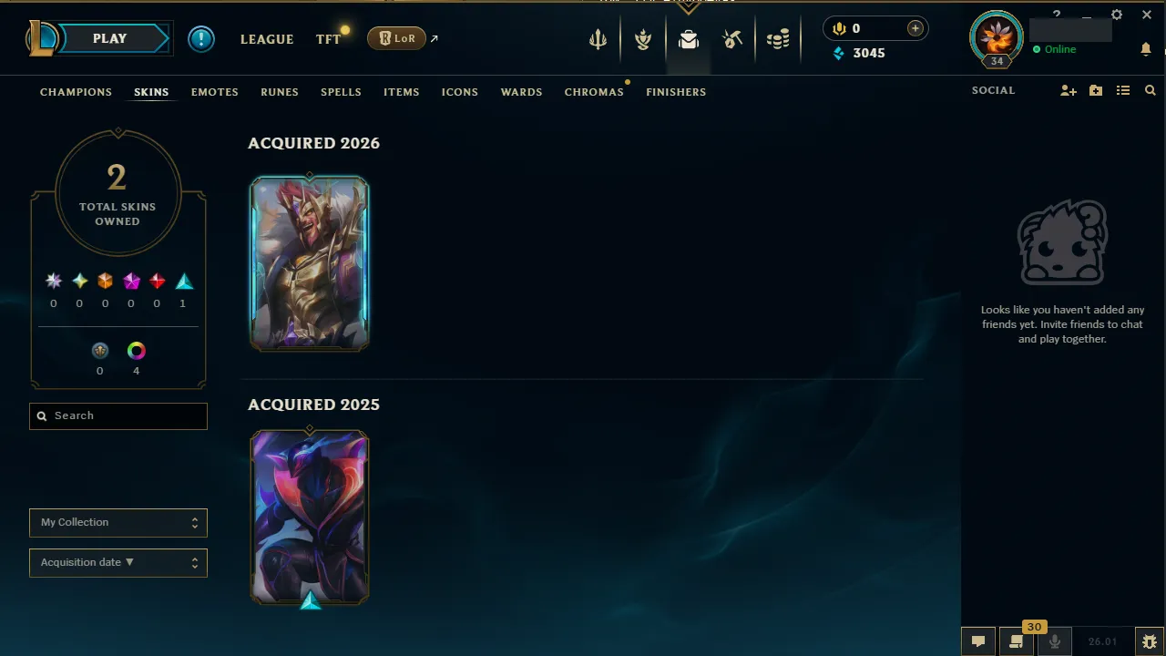 🌍 EUNE 🔒 Handlevel ⚡️ Unranked 🥇 Platinum S2025 High MMR ✨️ Emerald+ MMR 📧 Full Access Account ✅ #TH-D1A