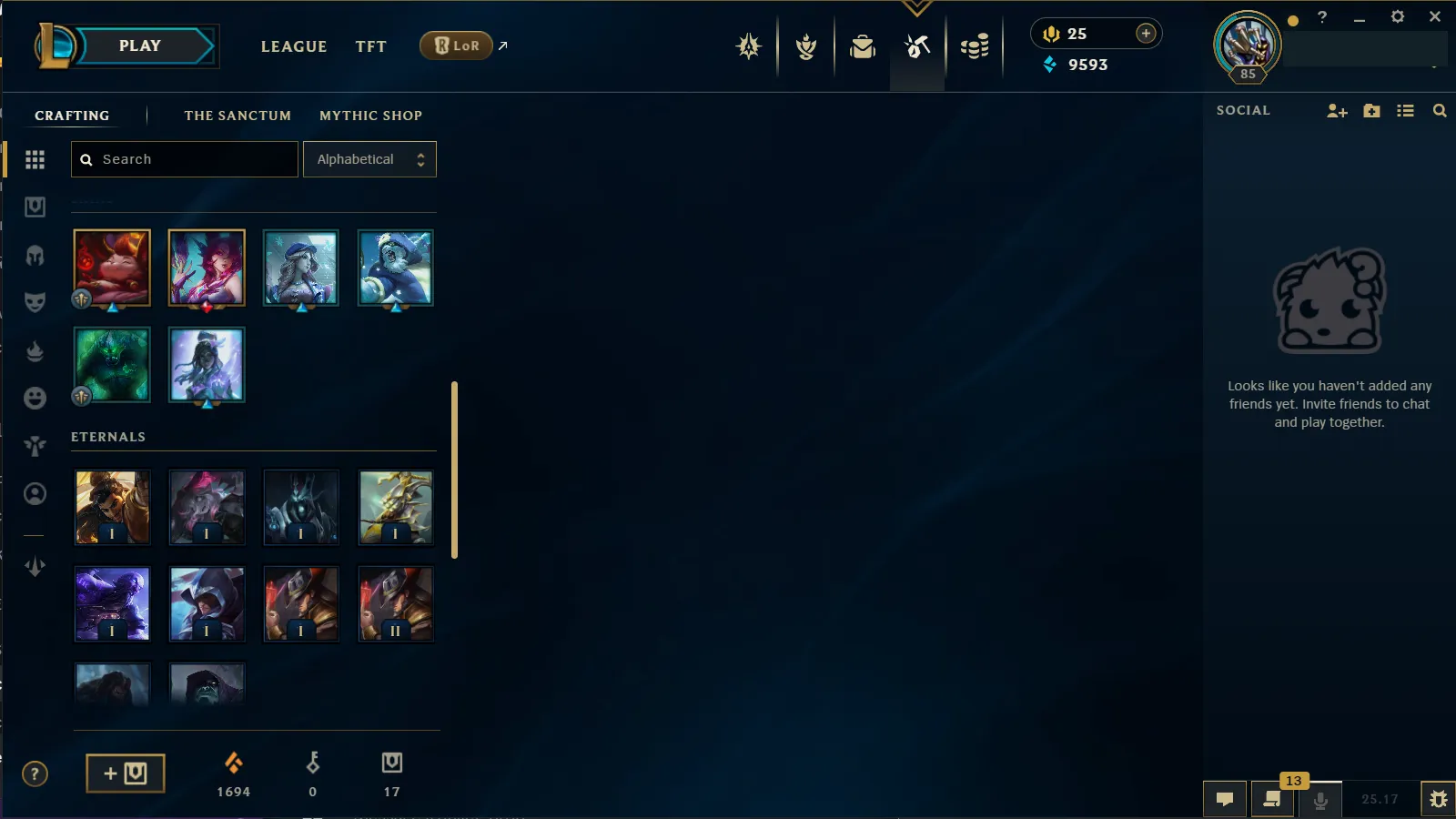 🌍 EUNE 🔒 Handlevel ⚡ Diamond IV✨ WR:56% 🔥69 Champs + 23 Skins ♾️ Lifetime Ownership 📧 Full Email Access ✅ Full Ownership Transfer #TH-513