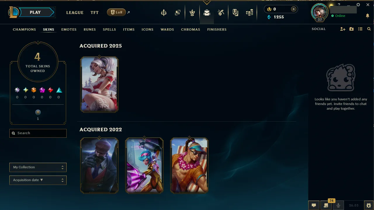 🌍 EUW 👑 Season 16 (Current) 🔥 Unranked 💎️ Platinum S15 ✨️ Emerald+ MMR 🔐 Lifetime Ownership 🏷️ #TH-0857-G4