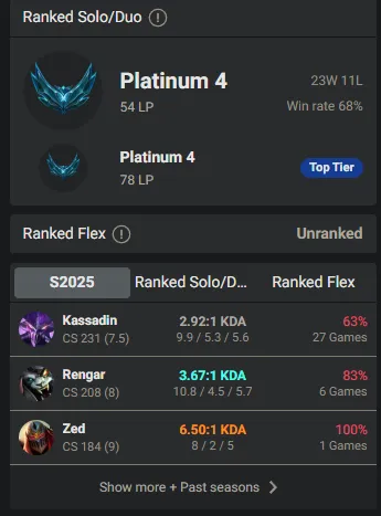 🌍 EUW 🔒 Handlevel ⚡️ Platinum IV (54 LP) 🥇 Mid Main ✨️ WR:68% 🔥 +38LP Gains  📧 Full Access Account ✅ #TH-292345