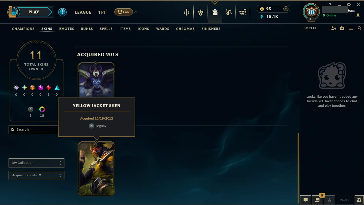 🌍 EUNE 🟢 Season 2026 🏅 Diamond II (65 LP) 📌️ Jungle Main ✨️ WR:60% 🔥 +30LP Gains  🔐 Lifetime Ownership 🏷️ #TH-J7S