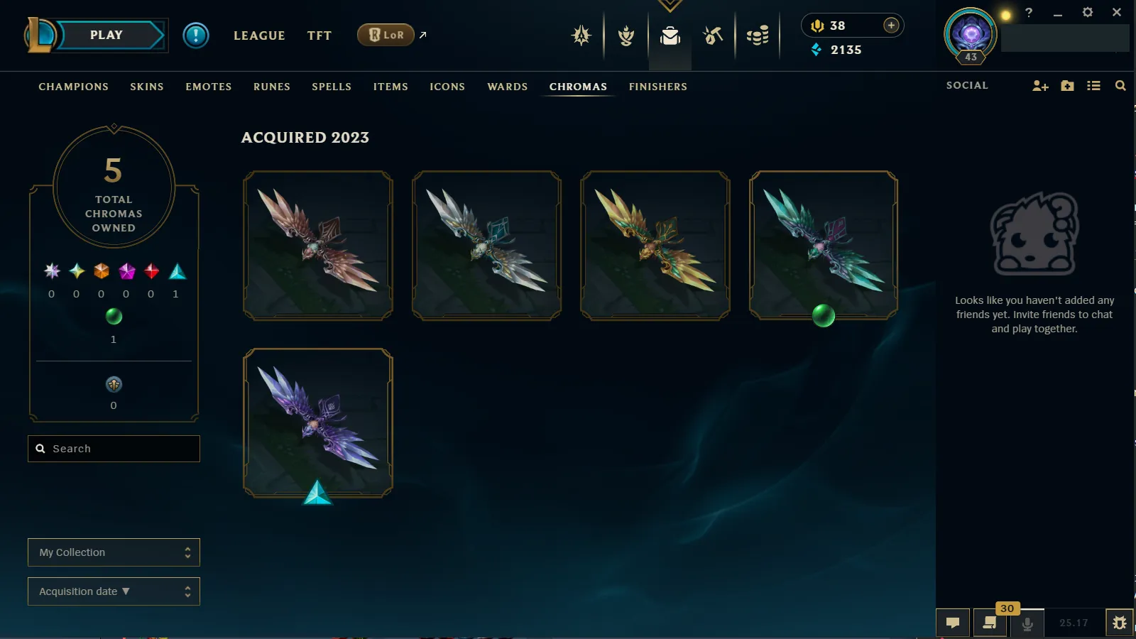 🌍 EUW 🔒 Handlevel ⚡ Emerald IV (81 LP)✨ 43 Champs + 7 Skins 🔥 +27LP Gains ♾️ Lifetime Ownership 📧 Full Email Access ✅ Full Ownership Transfer #FLK2