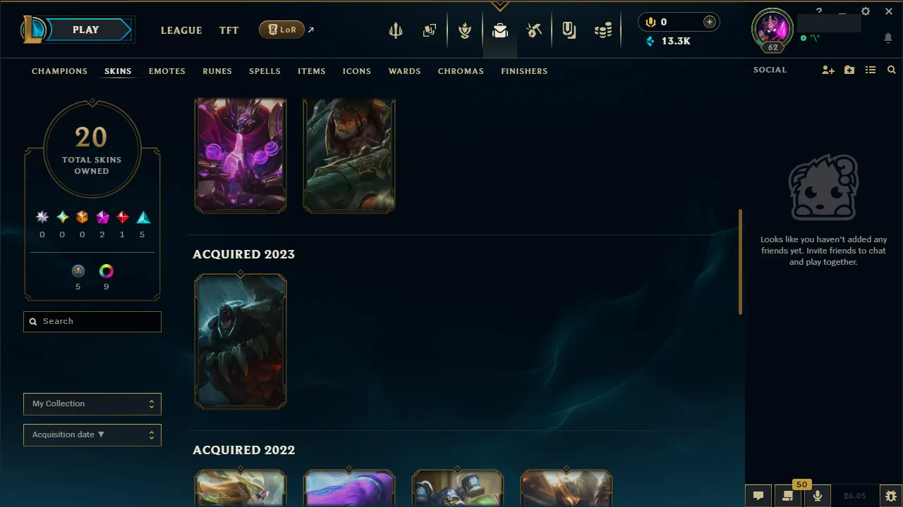 🌍 EUW 👑 Season 16 (Current) 🔥 Emerald I (38 LP) 📌️ JNG Main 💎️ WR:82% ✨️ Diamond+ MMR +30LP Gains 🔐 Lifetime Ownership 🏷️ #TH-5C8