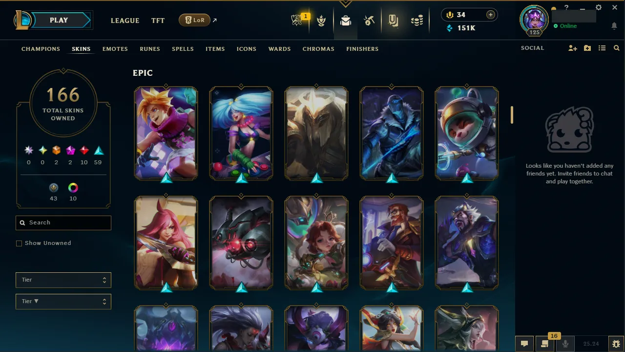 🌍 EUW 🔒 Handlevel ⚡️ Platinum IV 🥇 Jungle Main ✨️ 166 Skins 🔥 All Champs  📧 Full Access Account ✅ #TH-537