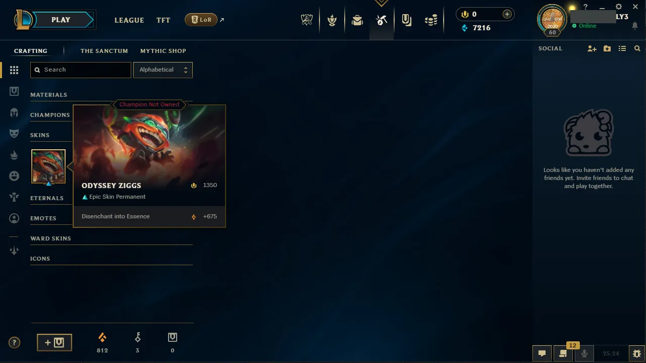 🌍 EUW 🔒 Handlevel ⚡️ Diamond IV (16 LP) 🥇 Mid/Top Main ✨️ WR:74% 🔥 10 Skins 📧 Full Access Account ✅ #TH-A2G