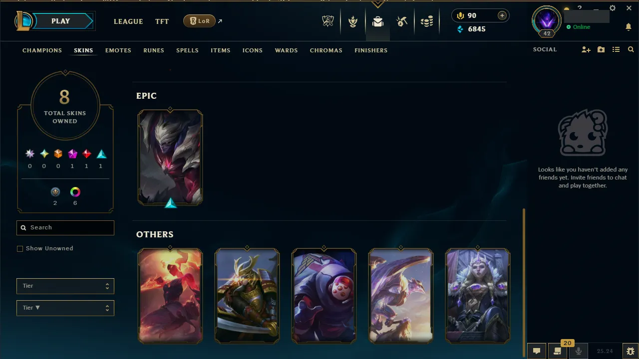 🌍 EUW 🔒 Handlevel ⚡️ Platinum III (76 LP) 🥇 Mid Main ✨️ WR:100% 🔥 High MMR  📧 Full Access Account ✅ #TH-P6C