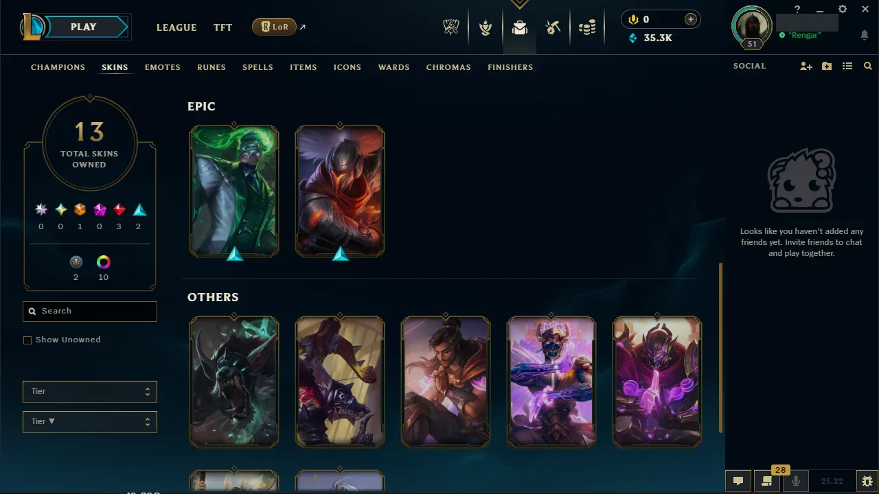 🌍 EUNE 🔒 Handlevel ⚡️Emerald III (37 LP) 🥇 Jungle Main ✨️ WR:67%  📧 Full Access Account ✅ #TH-631