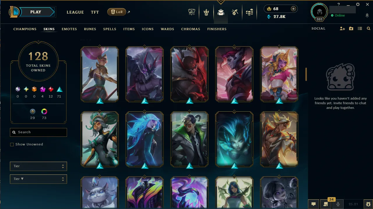 🌍 EUNE 🔒 Handlevel ⚡️ Emerald I (75 LP) ✨️ WR:51% 🔥 90 Champions | 128 Skins ♾️ Lifetime Ownership 📧 Full Access Account ✅ #TH-456
