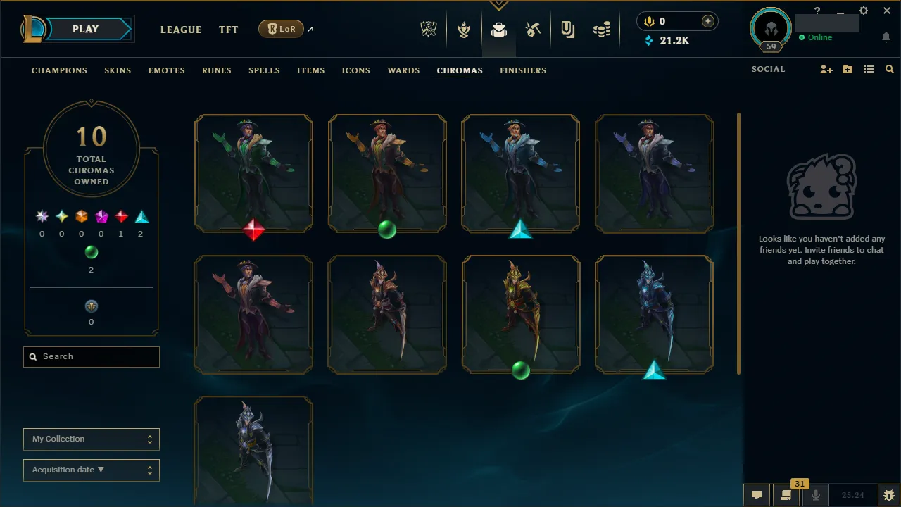 🌍 EUW 🔒 Handlevel ⚡️ Platinum I (75 LP) 🥇 Mid Main ✨️ Battle Queen Katarina 🔥 8 Skins 📧 Full Access Account ✅ #TH-P3Z