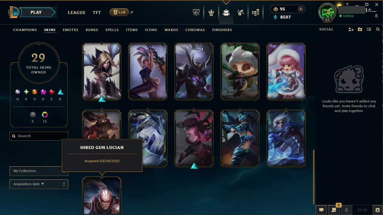 🌍 EUW 🔒 Handlevel ⚡️ Master (428 LP) 🥇 ADC Main ✨️ WR:65% 🔥 29 SKins 📧 Full Access Account ✅ #TH-700