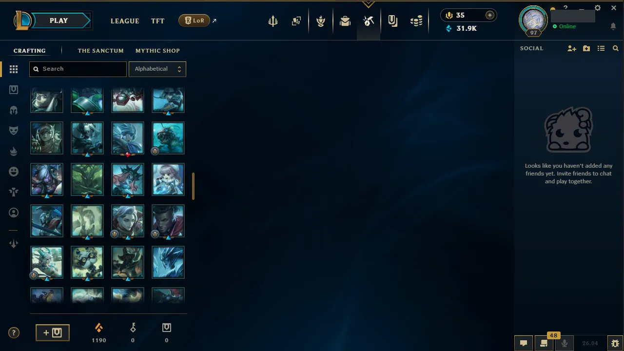 🌍 EUW 👑 Season 16 (Current) 🔥 Diamond IV 📌️ ADC Main 💎️ 17 Skins ✨️ Pulsefire Ezreal 🔐 Lifetime Ownership 🏷️ #TH-0785