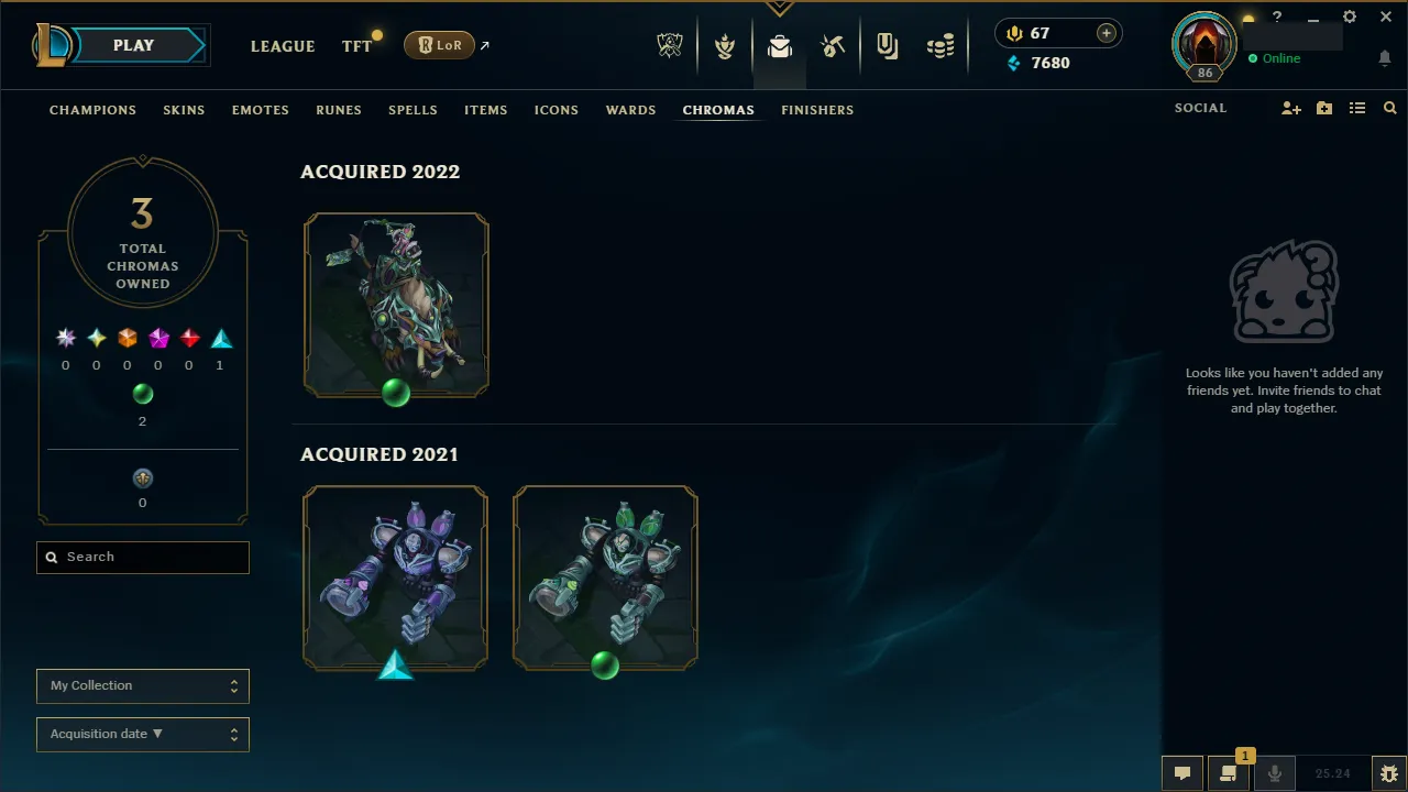 🌍 EUNE 🔒 Handlevel ⚡️ Master (1 LP) 🥇 Support Main ✨️ WR:68% 🔥 26 Skins 📧 Full Access Account ✅ #TH-0722-1