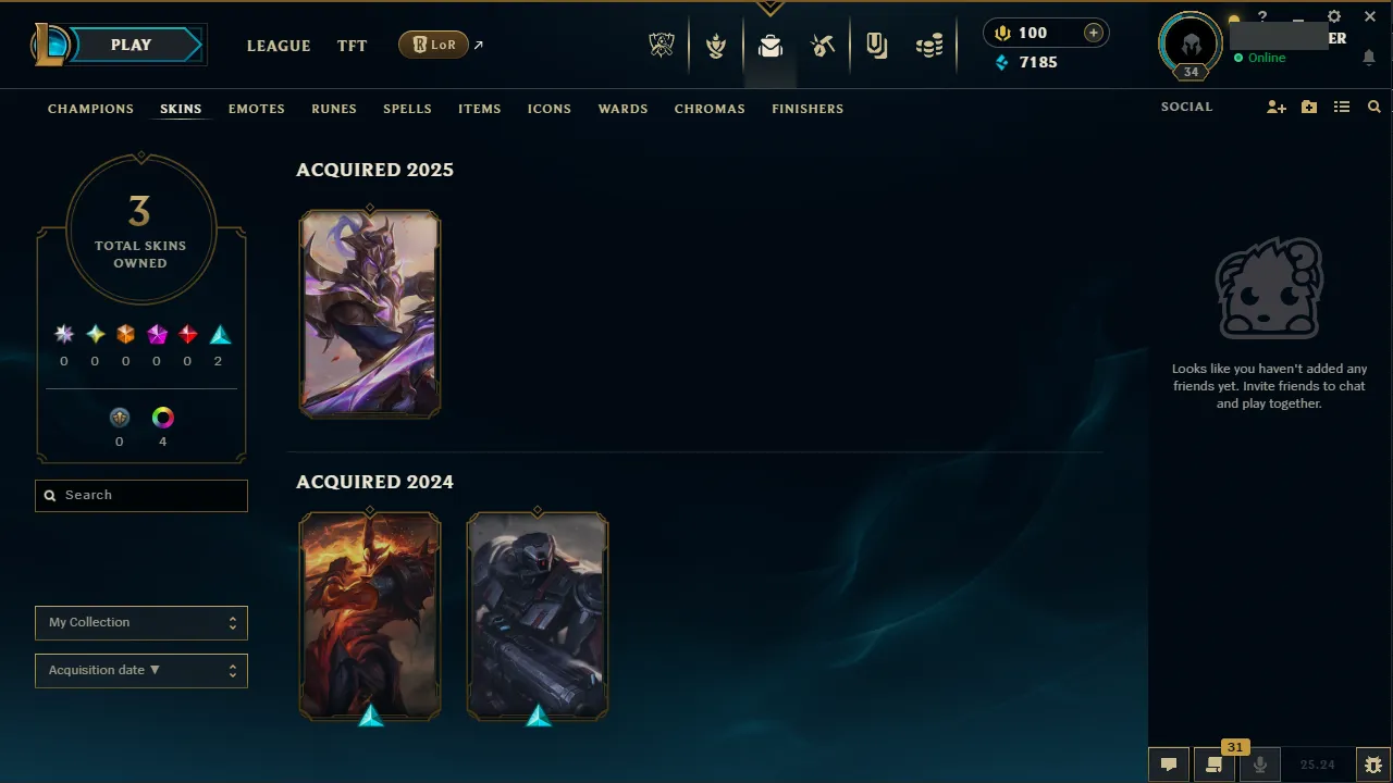 🌍 EUW 🔒 Handlevel ⚡️ Emerald II (1 LP) 🥇 Mid Main ✨️ WR:78% 🔥 3 Skins + Loot 📧 Full Access Account ✅ #TH-P2S