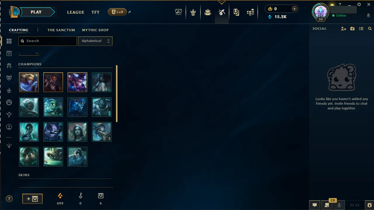 🌍 EUW 🔒 Handlevel ⚡️ Emerald I (61 LP) 🥇 Top Main ✨️ Diamond II Peak 🔥 12 Skins 📧 Full Access Account ✅ #TH-H2N