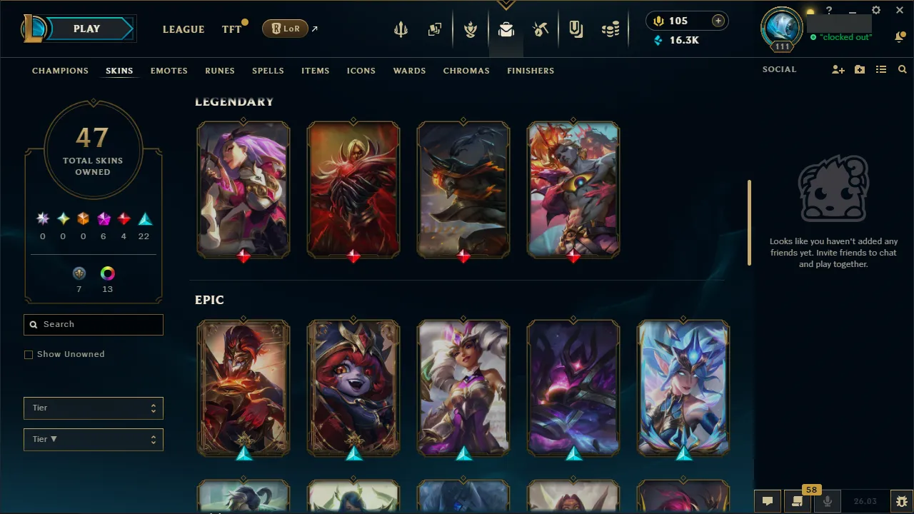 🌍 EUW 👑 Season 16 (Current) 🔥 Diamond I (75 LP) 💎️ 780LP Grandmaster Peak ✨️ Decay from 500LP 🔐 Lifetime Ownership 🏷️ #TH-0857-G1