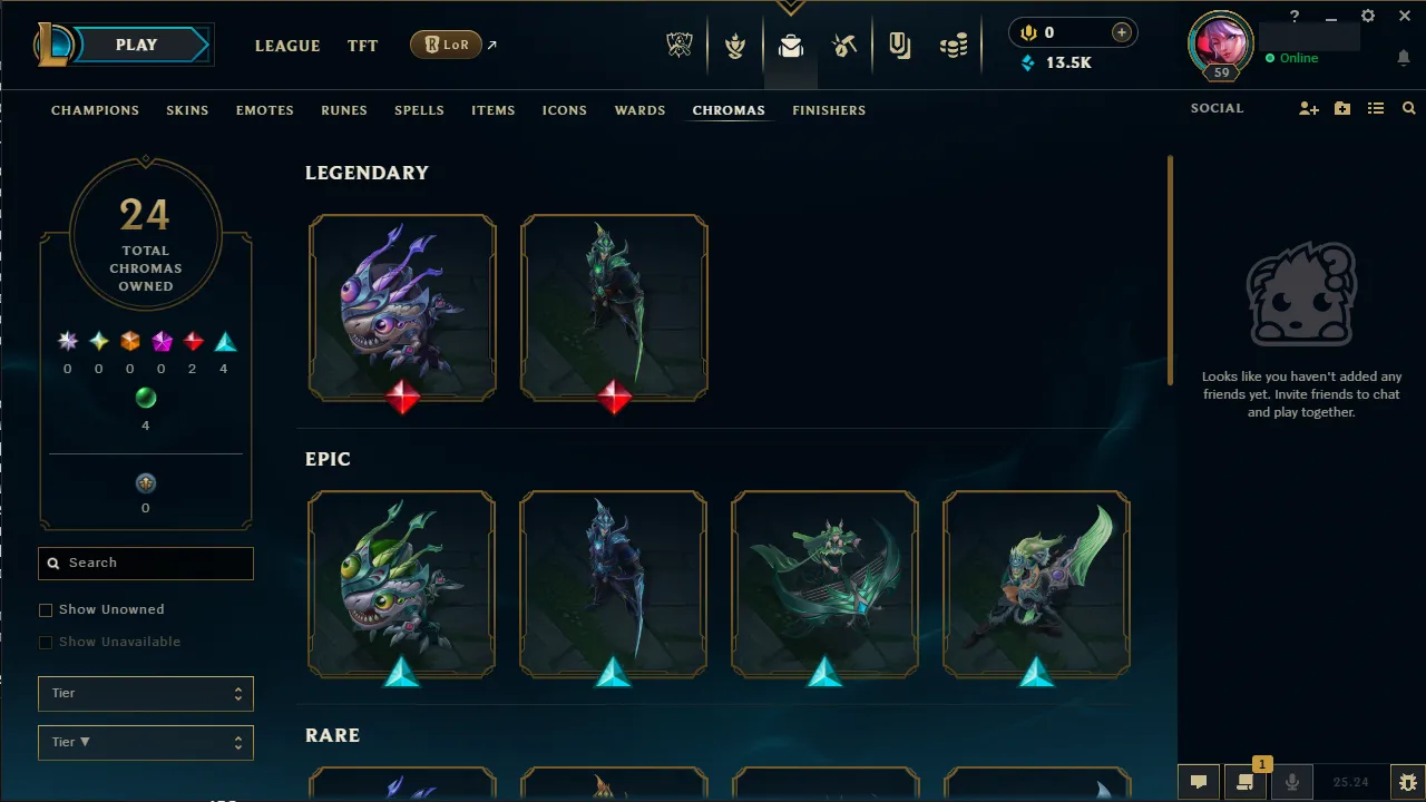 🌍 EUNE 🔒 Handlevel ⚡️ Diamond I (25 LP) 🥇 Jungle Main ✨️ WR:57% 🔥 80 Champs + 22 Skins + 24 Chromas ✅ #TH-0722-2