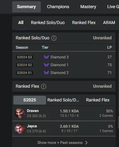 🌍 EUNE 👑 Season 16 (Current) 🔥 Unranked 💎️ Multi Season Diamond ✨️ Diamond+ MMR 🔐 Lifetime Ownership 🏷️ #TH-0853-W1