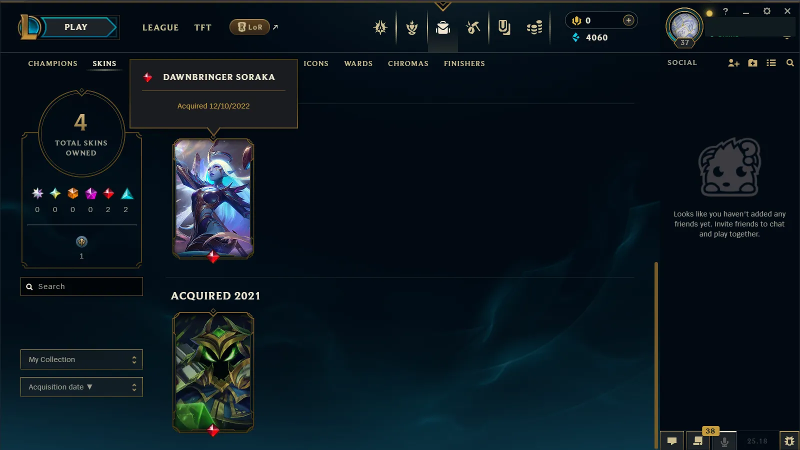 🌍 EUW 🔒 Handlevel ⚡ Platinum II (13 LP)✨ +38LP Gains 🔥 Final Boss Veigar, Broken Covenant Miss Fortune, SSG Rakan, Dawnbringer Soraka