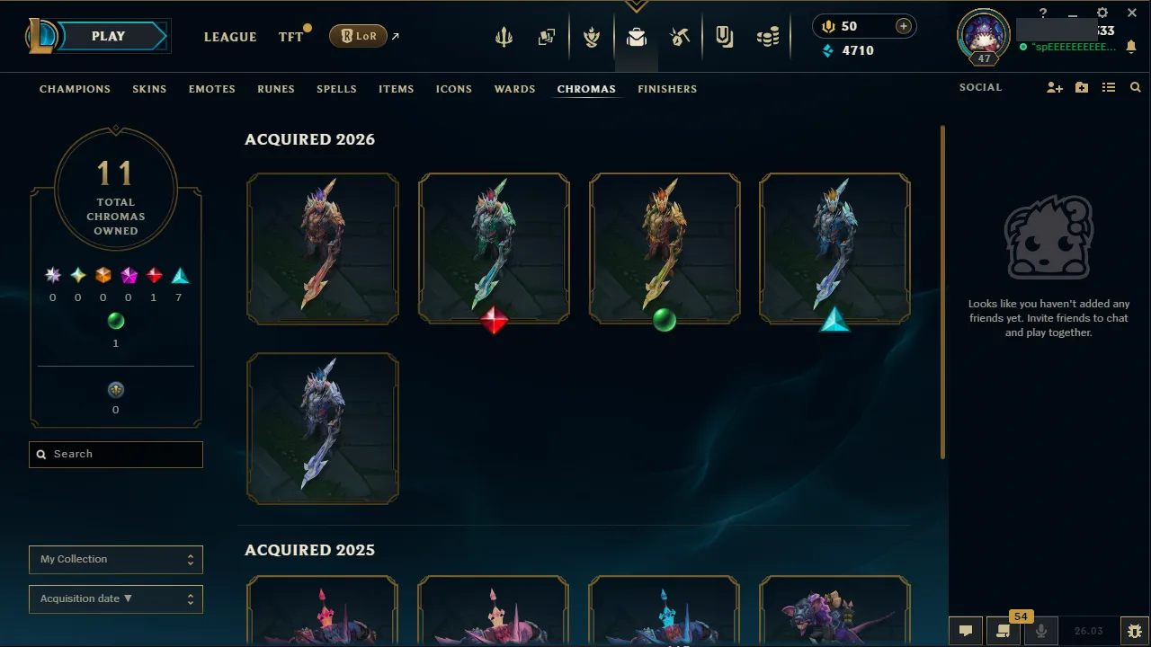 🌍 EUW 👑 Season 16 (Current) 🔥 Diamond I (75 LP) ✨️ 758LP Peak Decayed from 515LP Master 💎️ WR:63% 🔐 Lifetime Ownership 🏷️ #TH-0857-G3