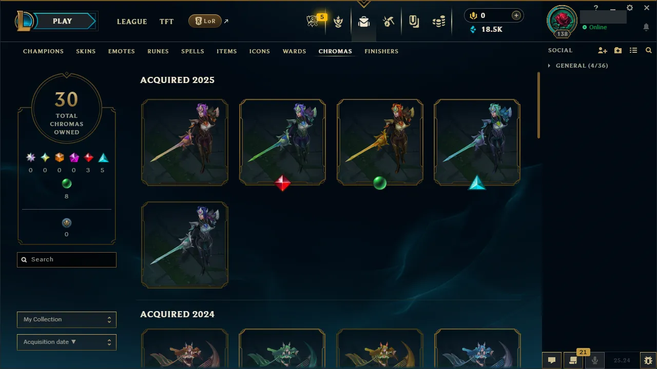 🌍 EUW 🔒 Handlevel ⚡️ Emerald I (75 LP) 🥇 ADC Main ✨️ Diamond Decay 🔥 32 Skins 📧 Full Access Account ✅ #TH-704-1