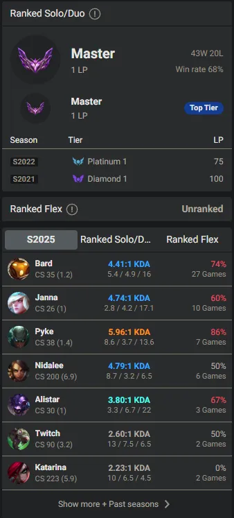 🌍 EUNE 🔒 Handlevel ⚡️ Master (1 LP) 🥇 Support Main ✨️ WR:68% 🔥 26 Skins 📧 Full Access Account ✅ #TH-0722-1