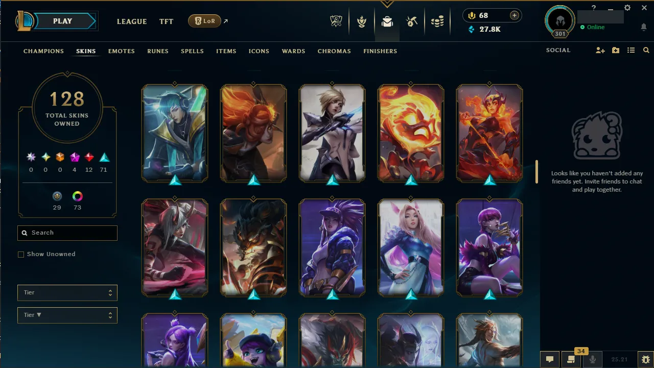 🌍 EUNE 🔒 Handlevel ⚡️ Emerald I (75 LP) ✨️ WR:51% 🔥 90 Champions | 128 Skins ♾️ Lifetime Ownership 📧 Full Access Account ✅ #TH-456