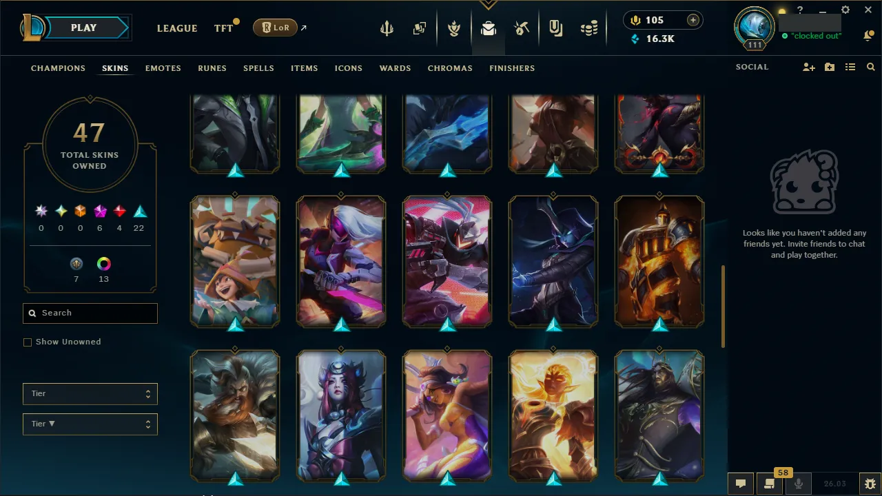 🌍 EUW 👑 Season 16 (Current) 🔥 Diamond I (75 LP) 💎️ 780LP Grandmaster Peak ✨️ Decay from 500LP 🔐 Lifetime Ownership 🏷️ #TH-0857-G1