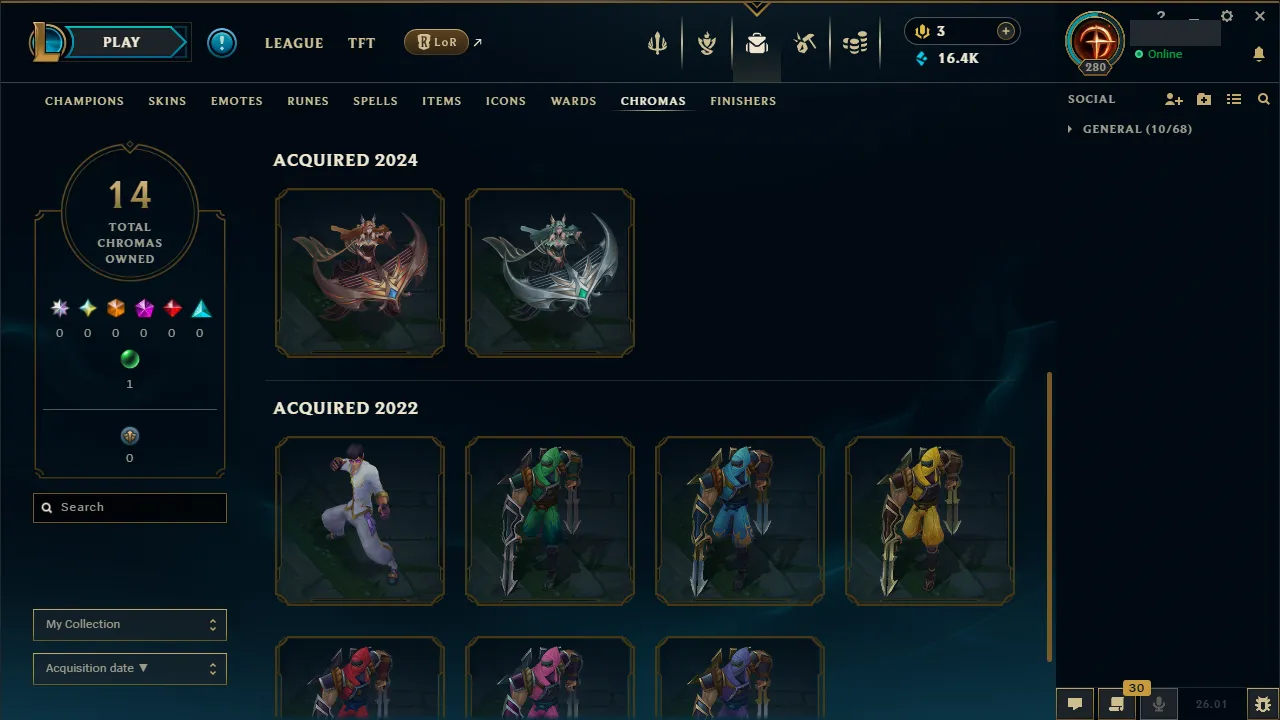 🌍 TR 🔒 Handlevel ⚡️ Unranked 🥇 171 Champs ✨️ 86 Skins 🔥 Transferable  📧 Full Access Account ✅ #TH-E2A