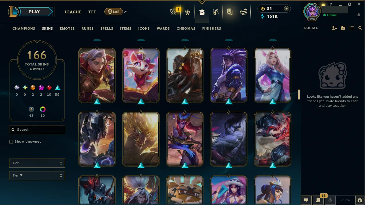 🌍 EUW 🔒 Handlevel ⚡️ Platinum IV 🥇 Jungle Main ✨️ 166 Skins 🔥 All Champs  📧 Full Access Account ✅ #TH-537