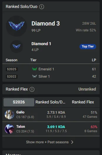 🌍 EUW 👑 Season 16 (Current) 🔥 Diamond III (99 LP) 📌️ Mid Main 💎️ +25LP Gains ✨️ 21 Skins 🔐 Lifetime Ownership 🏷️ #TH-FX7