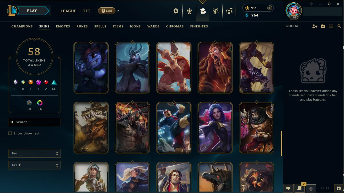 🌍 EUW 🔒 Handlevel ⚡ Emerald I (25 LP)✨ WR:60% 🔥 166 Champs + 58 Skins ♾️ Lifetime Ownership 📧 Full Email Access ✅ Full Ownership Transfer #TH-519