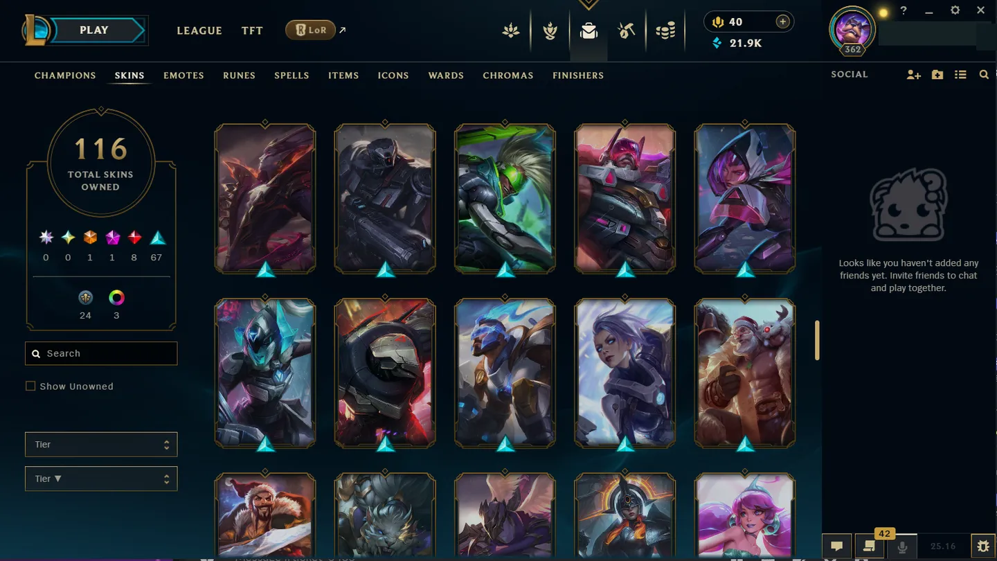 🌍 LAN [Transfer Included] 🔒 Handlevel ⚡ Iron III (14 LP)✨ 170 Champions 🔥 116 Skins ♾️ Lifetime Ownership 📧 Full Email Access ✅ Full Ownership Transfer