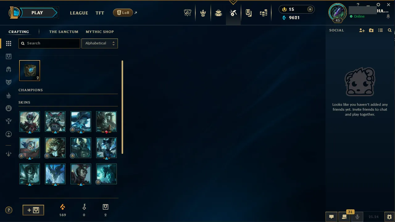 🌍 EUW 🔒 Handlevel ⚡️ Emerald IV (18 LP) 🥇 Midlane/ADC ✨️ Risen Legend Vayne 🔥 Highnoon Yone & More ✅ #TH-