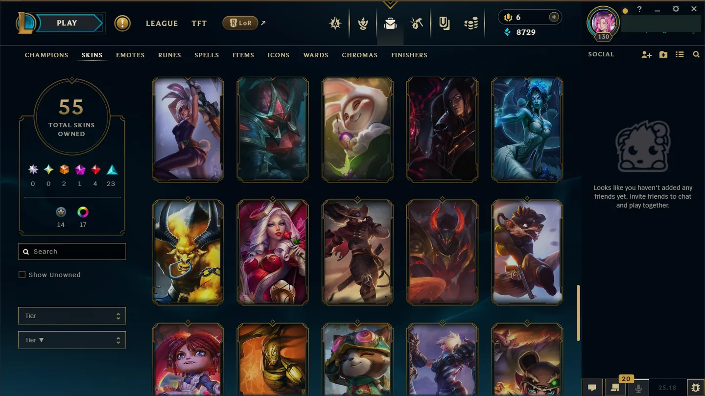 🌍 EUNE 🔒 Handlevel ⚡ Diamond IV (75 LP)✨ WR:54% 🔥 55 Skins + 119 Champions ♾️ Lifetime Ownership 📧 Full Email Access ✅ Full Ownership Transfer #TH-546