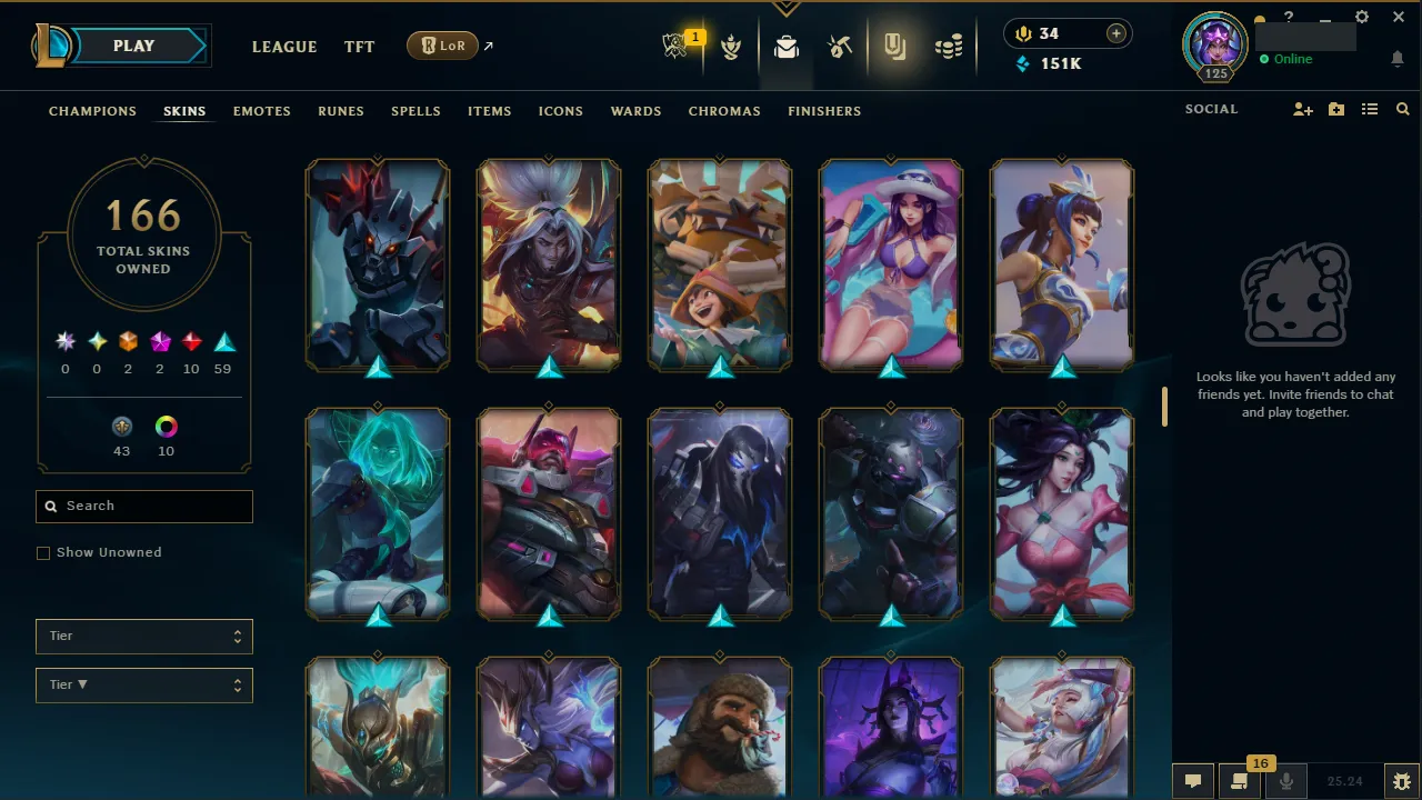 🌍 EUW 🔒 Handlevel ⚡️ Platinum IV 🥇 Jungle Main ✨️ 166 Skins 🔥 All Champs  📧 Full Access Account ✅ #TH-537