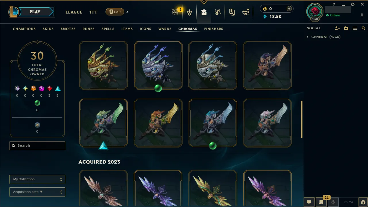 🌍 EUW 🔒 Handlevel ⚡️ Emerald I (75 LP) 🥇 ADC Main ✨️ Diamond Decay 🔥 32 Skins 📧 Full Access Account ✅ #TH-704-1