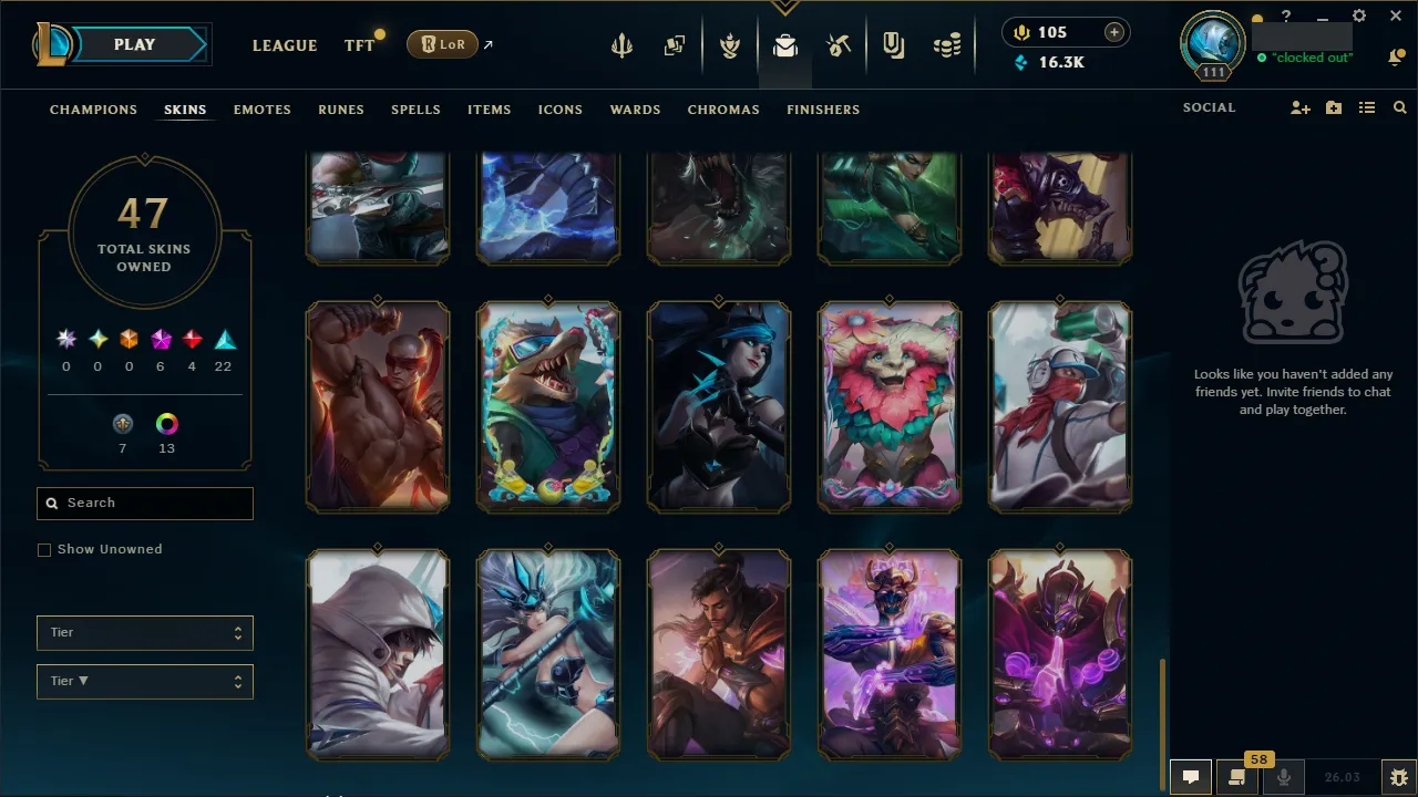 🌍 EUW 👑 Season 16 (Current) 🔥 Diamond I (75 LP) 💎️ 780LP Grandmaster Peak ✨️ Decay from 500LP 🔐 Lifetime Ownership 🏷️ #TH-0857-G1