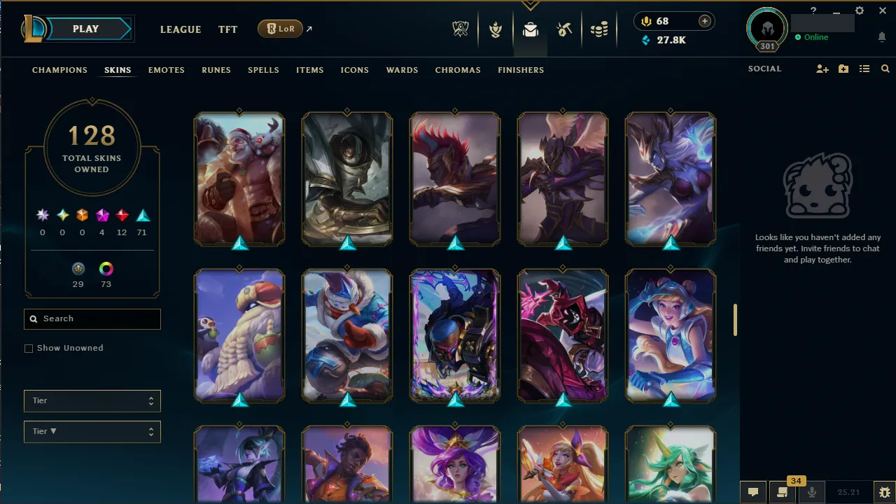 🌍 EUNE 🔒 Handlevel ⚡️ Emerald I (75 LP) ✨️ WR:51% 🔥 90 Champions | 128 Skins ♾️ Lifetime Ownership 📧 Full Access Account ✅ #TH-456