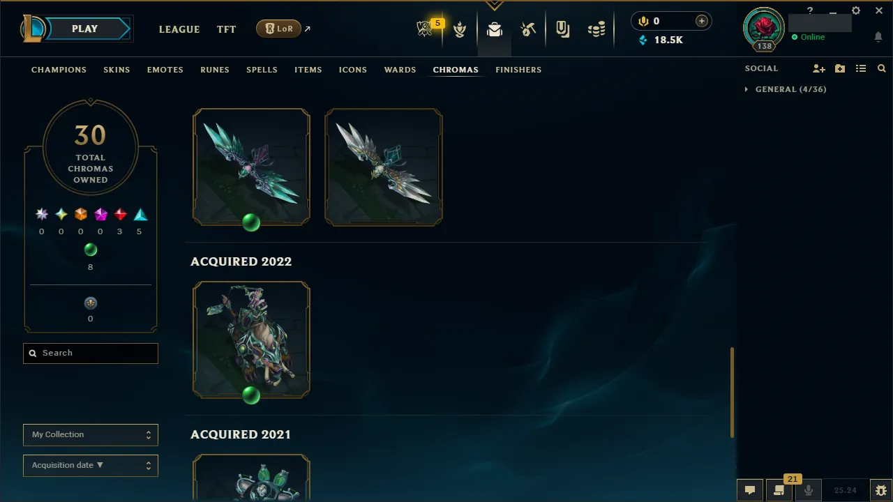 🌍 EUW 🔒 Handlevel ⚡️ Emerald I (75 LP) 🥇 ADC Main ✨️ Diamond Decay 🔥 32 Skins 📧 Full Access Account ✅ #TH-704-1