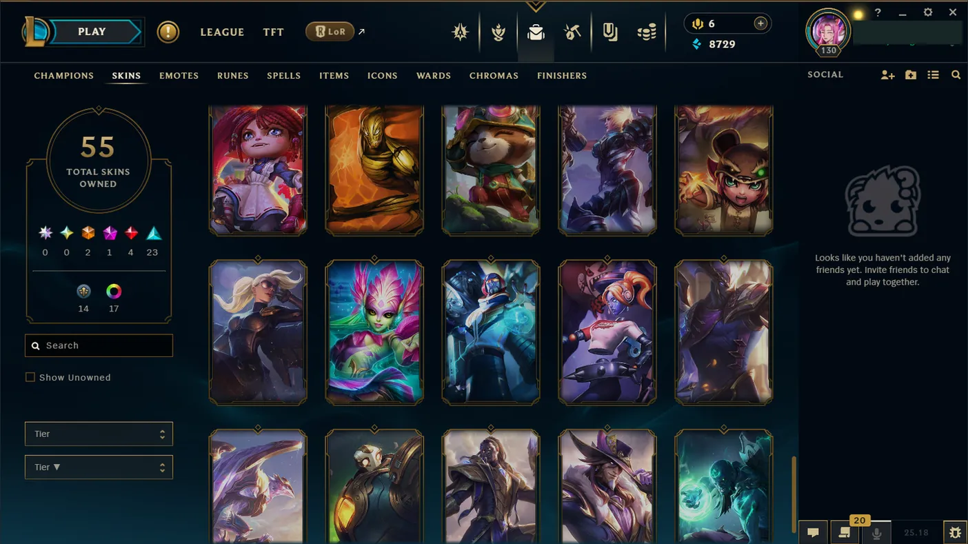 🌍 EUNE 🔒 Handlevel ⚡ Diamond IV (75 LP)✨ WR:54% 🔥 55 Skins + 119 Champions ♾️ Lifetime Ownership 📧 Full Email Access ✅ Full Ownership Transfer #TH-546