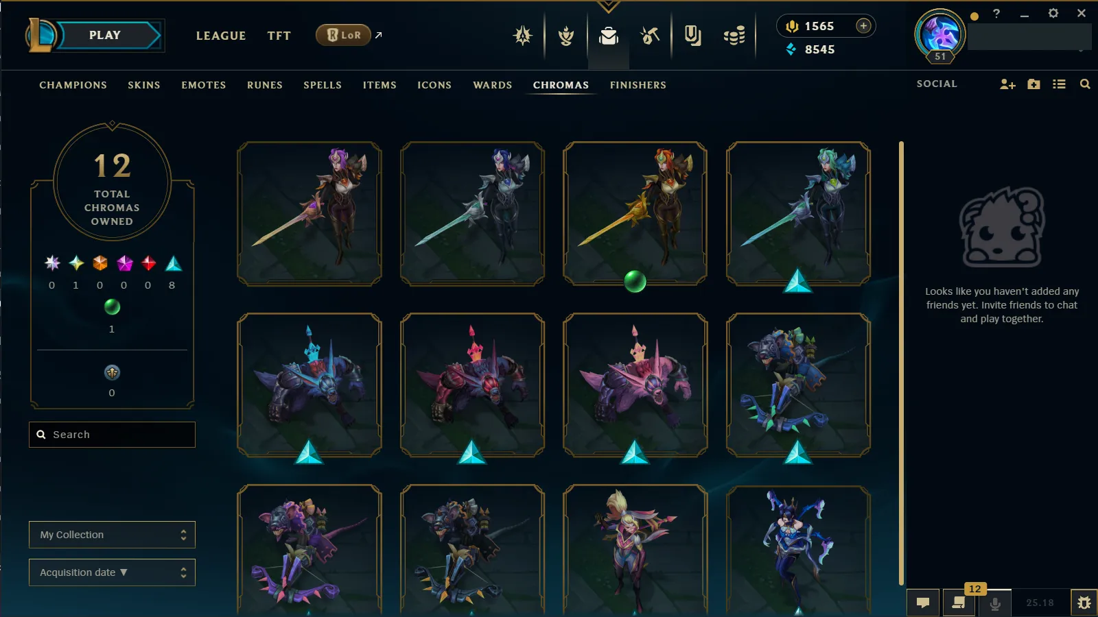 🌍 EUW 🔒 Handlevel ⚡ Emerald IV (48 LP)✨ WR:52% 🔥 1565 RP + 75 Mythic Essences + 36 Clean Skins + 58 Champions ♾️ Lifetime Ownership 📧 Full Email Access ✅ Full Ownership Transfer #TH-537