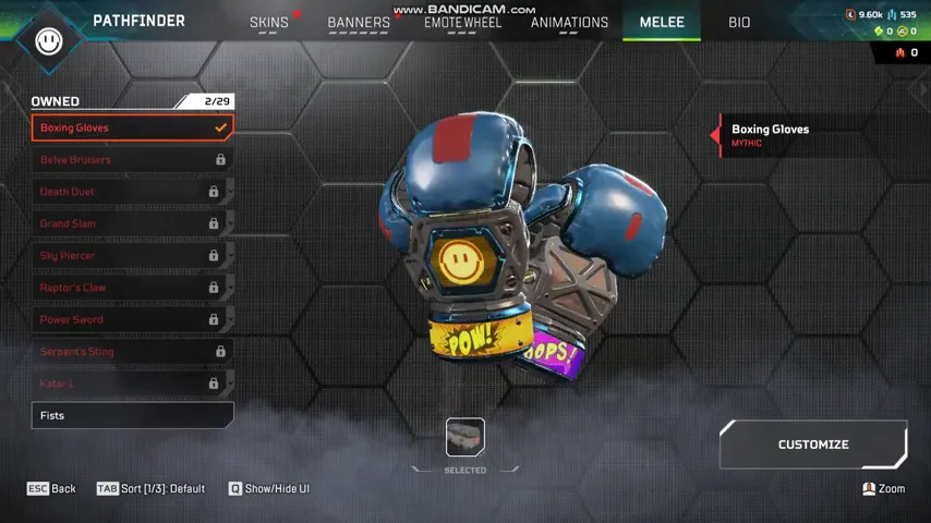 AP703 //Pathfinder Boxing Gloves Heirloom Relic Octane Lifeline Bangalore Bloodhound Gibraltar Wraith 30 Lvl 16 Legends Rookie